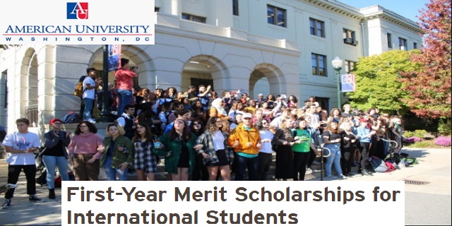 Merit Scholarships for International Students at American University