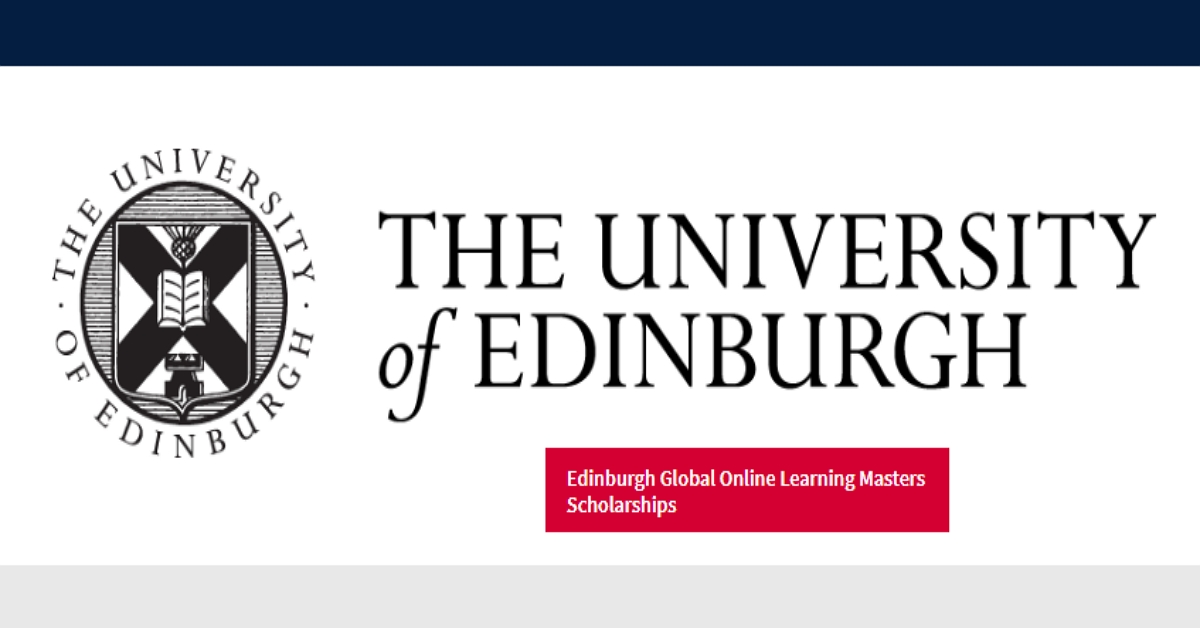 Edinburgh Global Online Learning Masters Scholarships for Developing Countries, 2023/24