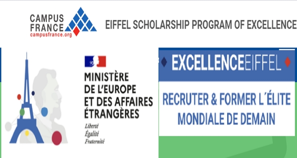 Eiffel Excellence Scholarship Program 2022 for Foreign Students (Masters and PhD)