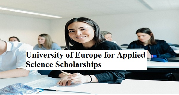 2022 University Of Europe For Applied Science Scholarships, Germany